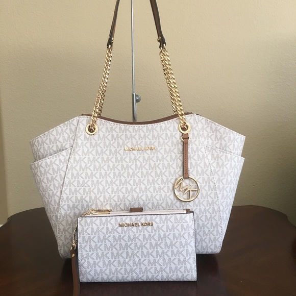 Last set✨Michael Kors LG shoulder tote&wallet - Picture 3 of 8